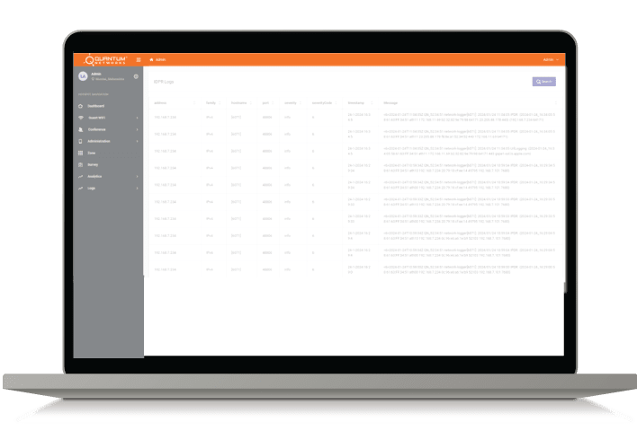 Entrprise log management service | Quantum Networks